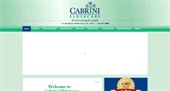 Desktop Screenshot of cabrini-eldercare.org